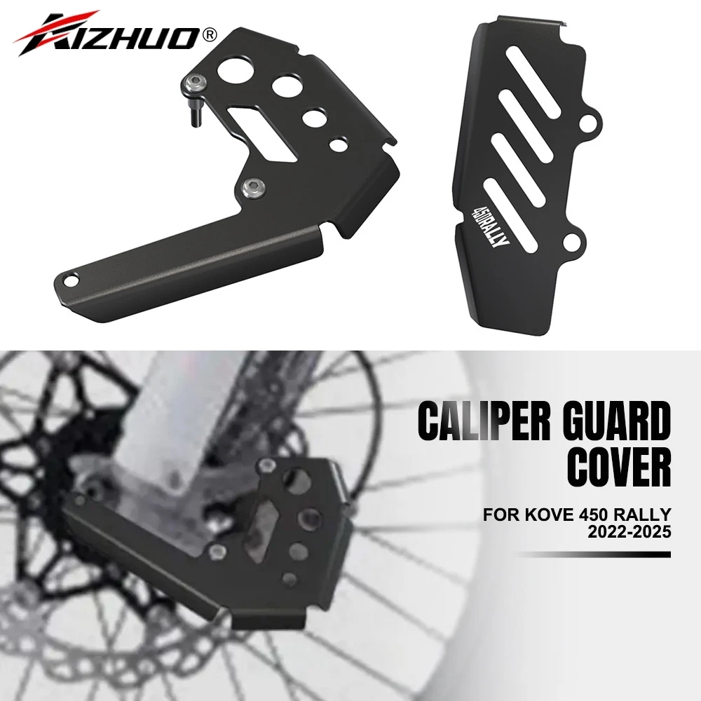 

For KOVE 450 Rally 2023 -2025 ABS Sensor Caliper Protection Front Left Brake Caliper Guards Cover Protector 450Rally Accessories