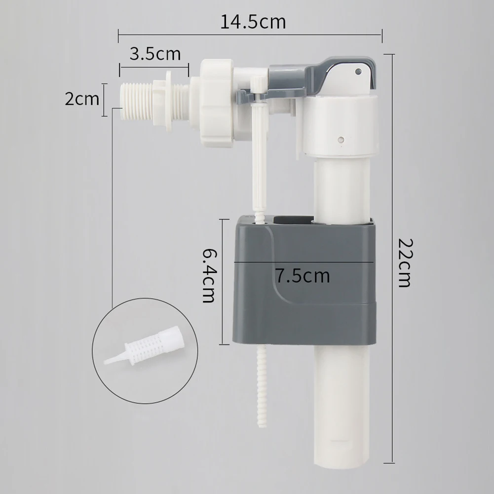 Compact Bathroom Solution Bathroom Water Tank Valve Space-saving Tank Design Bathroom Inlet Valve For Compact Spaces