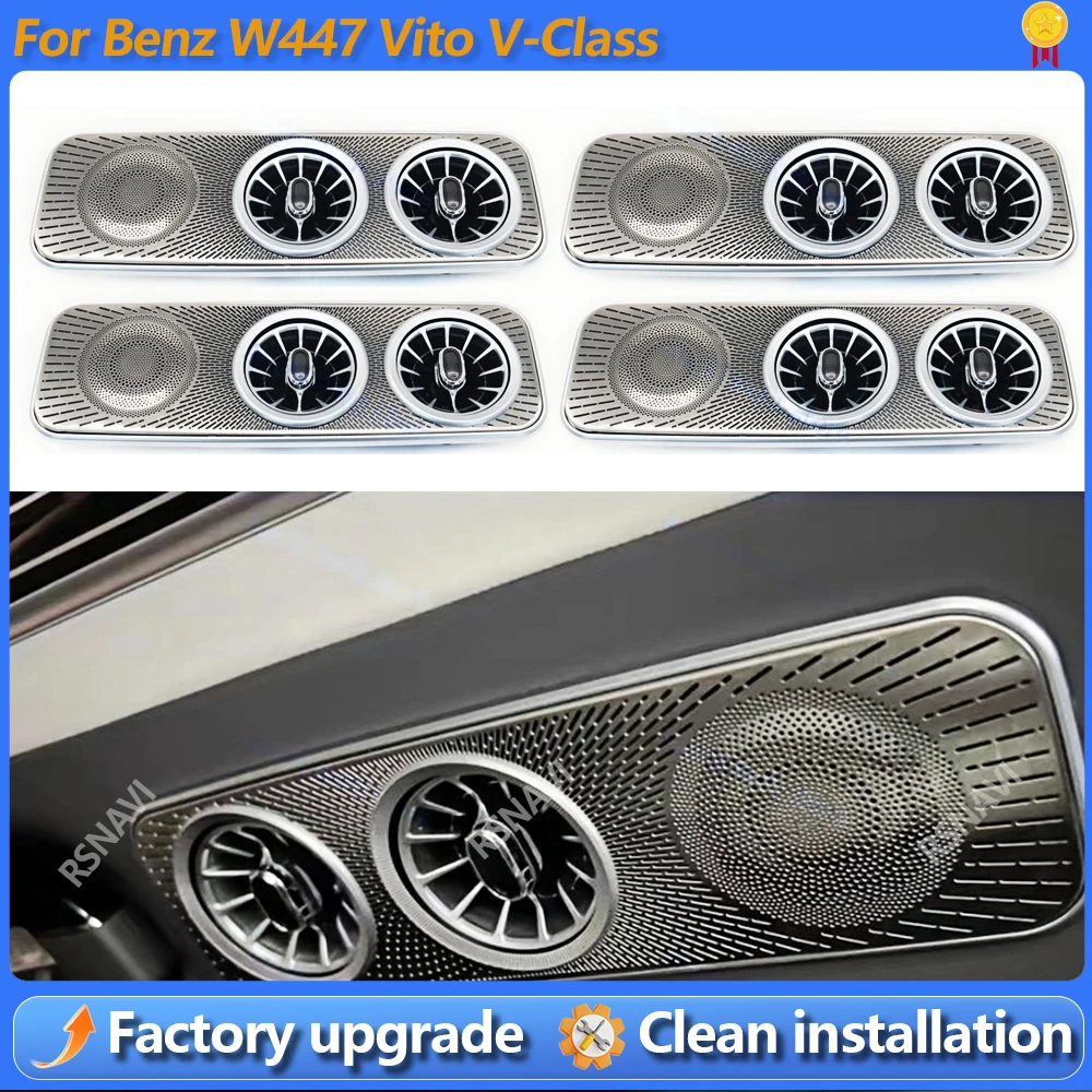 

Car Roof Decoration Vent For Mercedes Benz W447 Vito V-Class V220d V250d V260 Ceiling Air Outlet Nozzle Modification Accessories