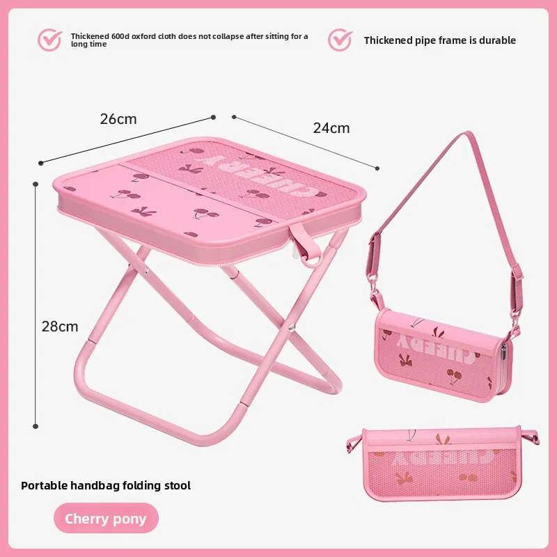 Outdoor Folding Chair Portable Shoulder Bag Style Camping Picnic Fishing Outdoor Folding Picnic Sketching Handbag Chair
