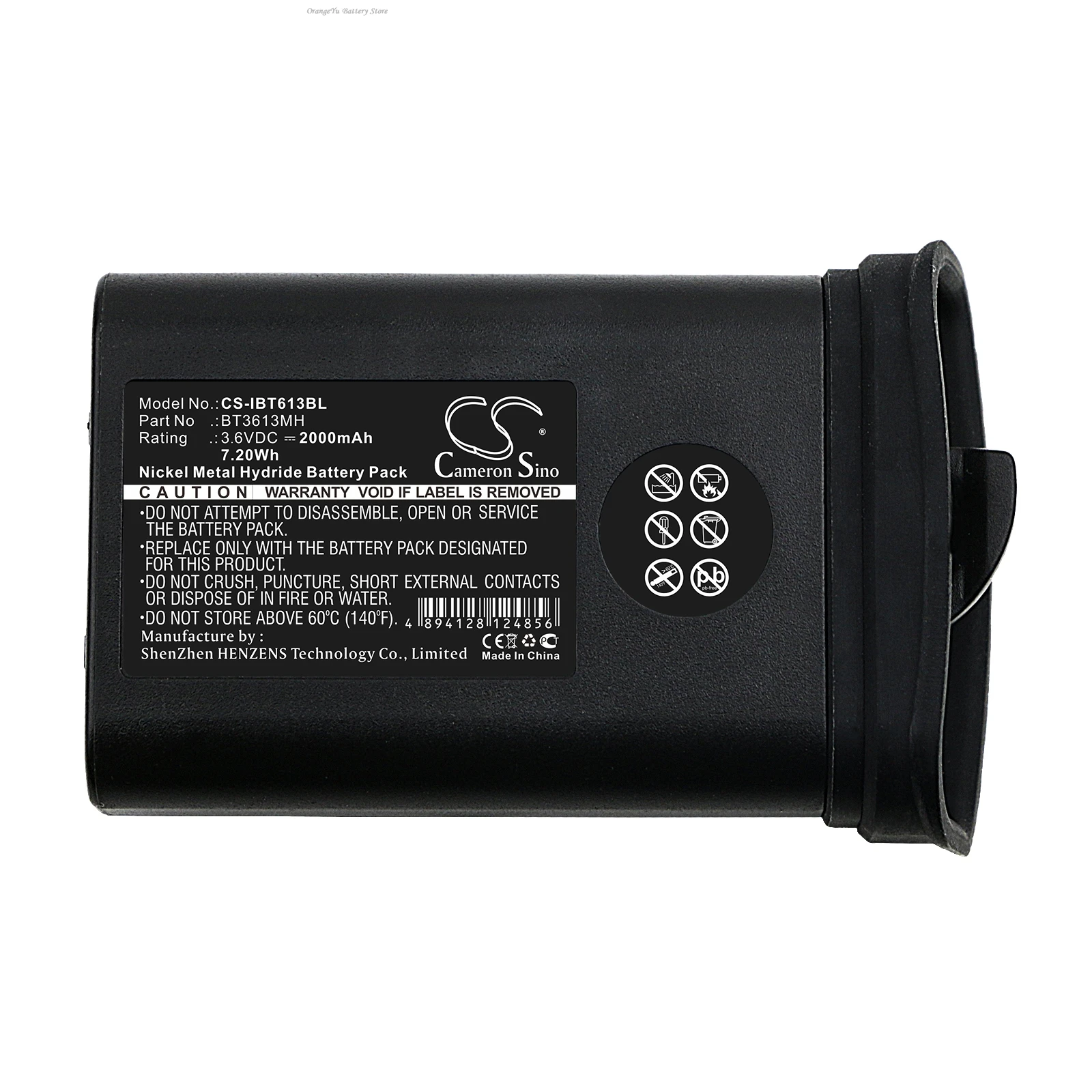 2025 NEW 3.6V 2000mAh Crane Remote Control Battery BT3613MH for Itowa 1406008, Winner, Winner Serial , 1406008