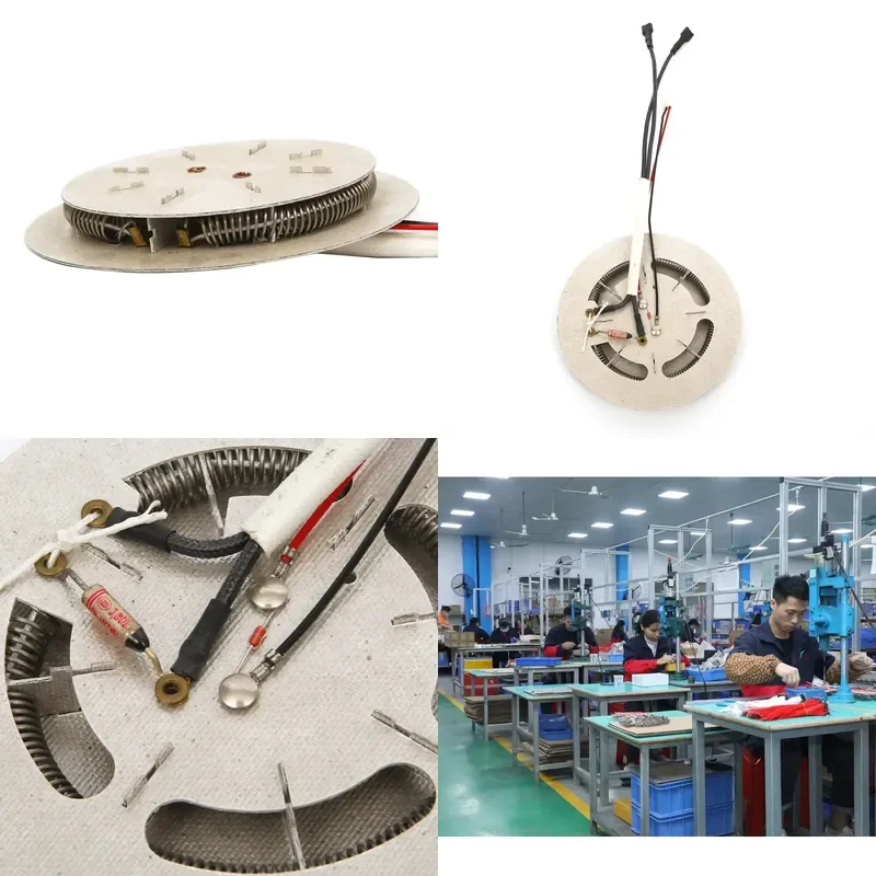for 1100W Electric Popcorn Machine Heater  Heating Element Spring Type Heating Coil Replacement Part