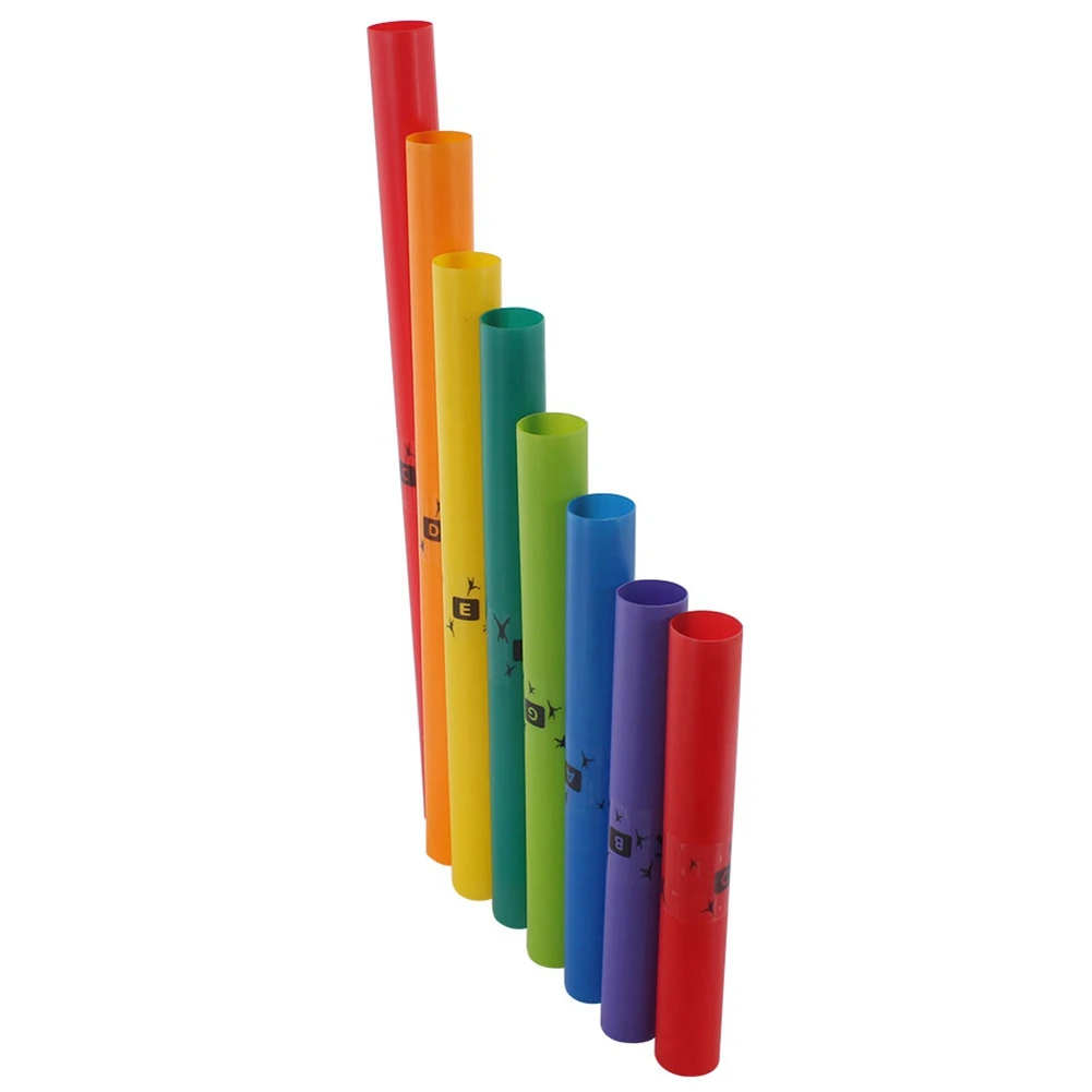 Doings 8 Tones C Major Diatonic Scale Set Percussion Instrument Tubes Kids Musical Toys Christmas Gift