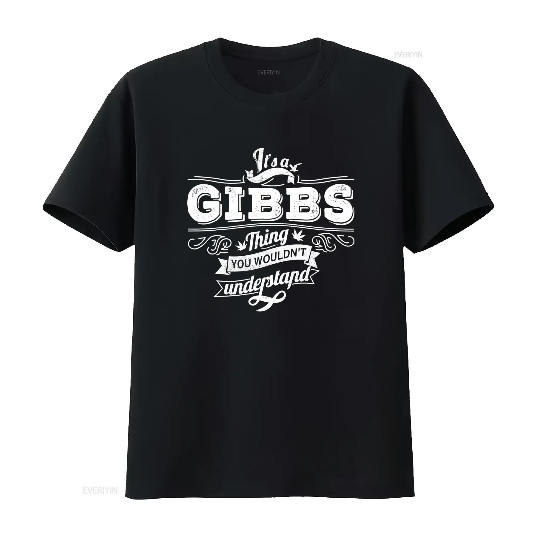 Gibbs Familie TV Show T Shirt Het is een Ding Je Snapt Niet Casual Ronde Hals met Naam Print Wasmachinebestendig voor NCIS Soft