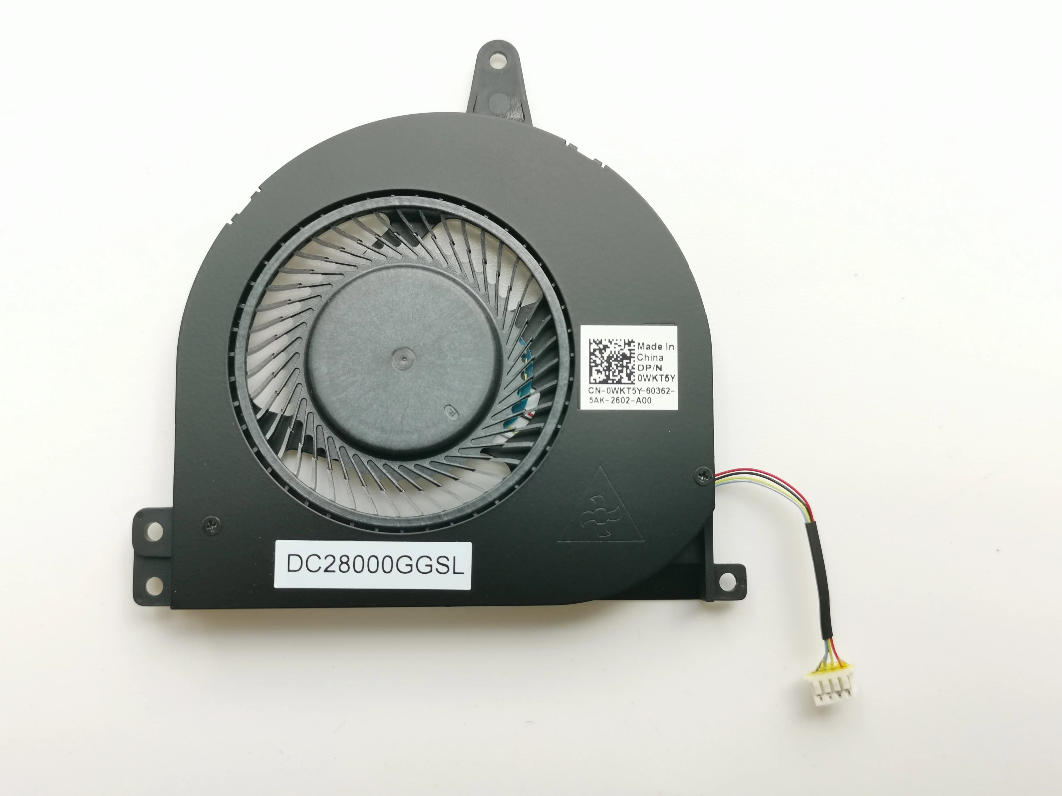 

For Dell Latitude E5470 Cooling Fan DC28000GGSL 0WKT5Y WKT5Y