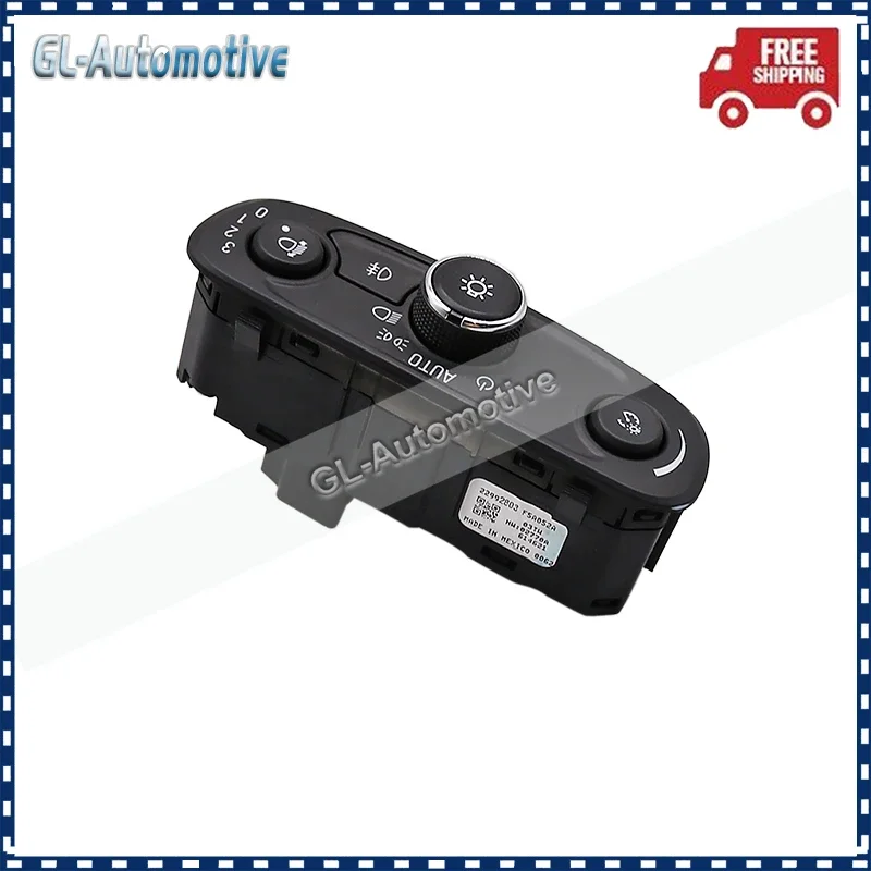 Interruptor de control de faro para Chevrolet, rastreador Malibu Bolt EV 22992803 Buick Enclave Opel MOKKA 2017, 23346753