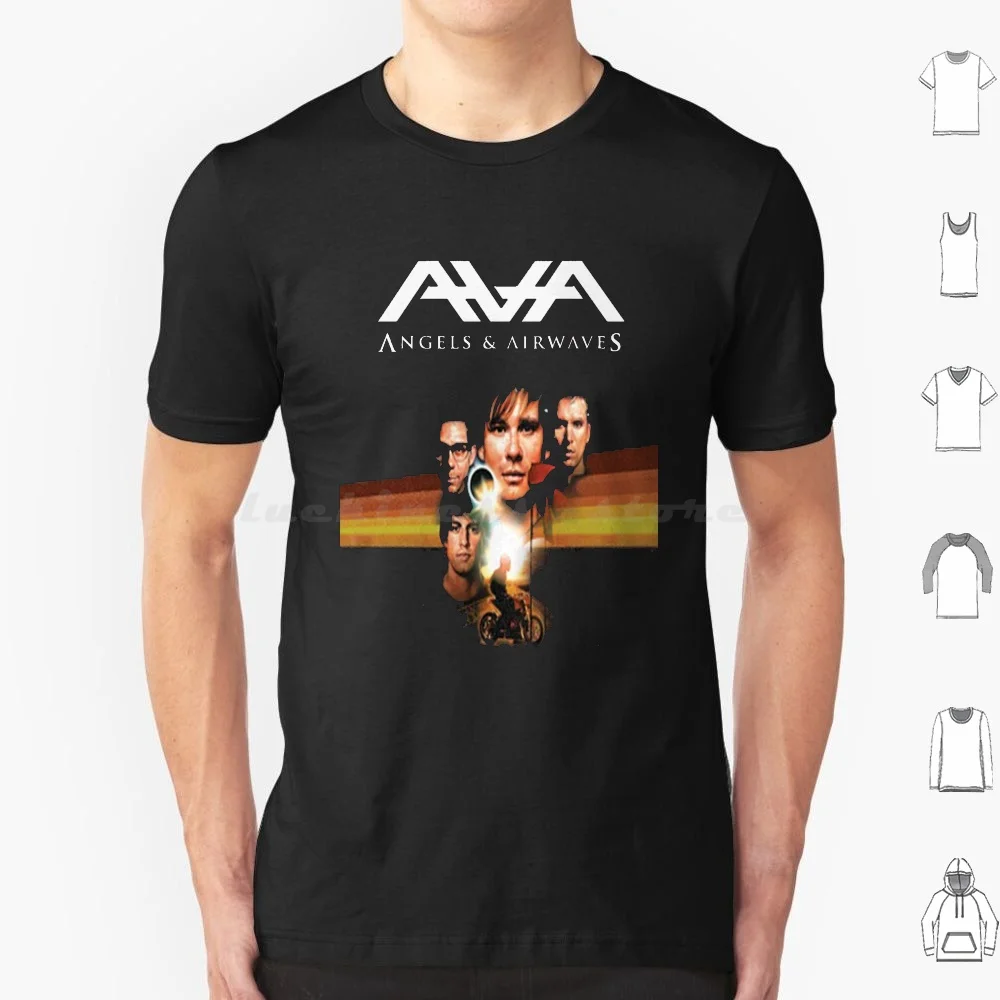 Angels And Airwaves T Shirt 6Xl Cotton Cool Tee Angels And Airwaves Avat Punk Airwaves Space Angel Music Astronaut Tom Delonge