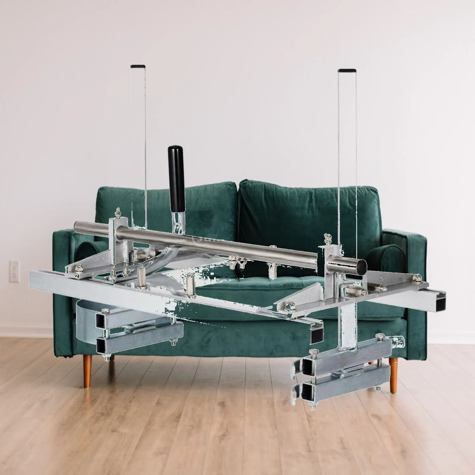 Portable Lumber Mill Saw Frame Holder Heavy Duty Chain Saw Guide Rail for Making Custom Size Wood Boards from Logs