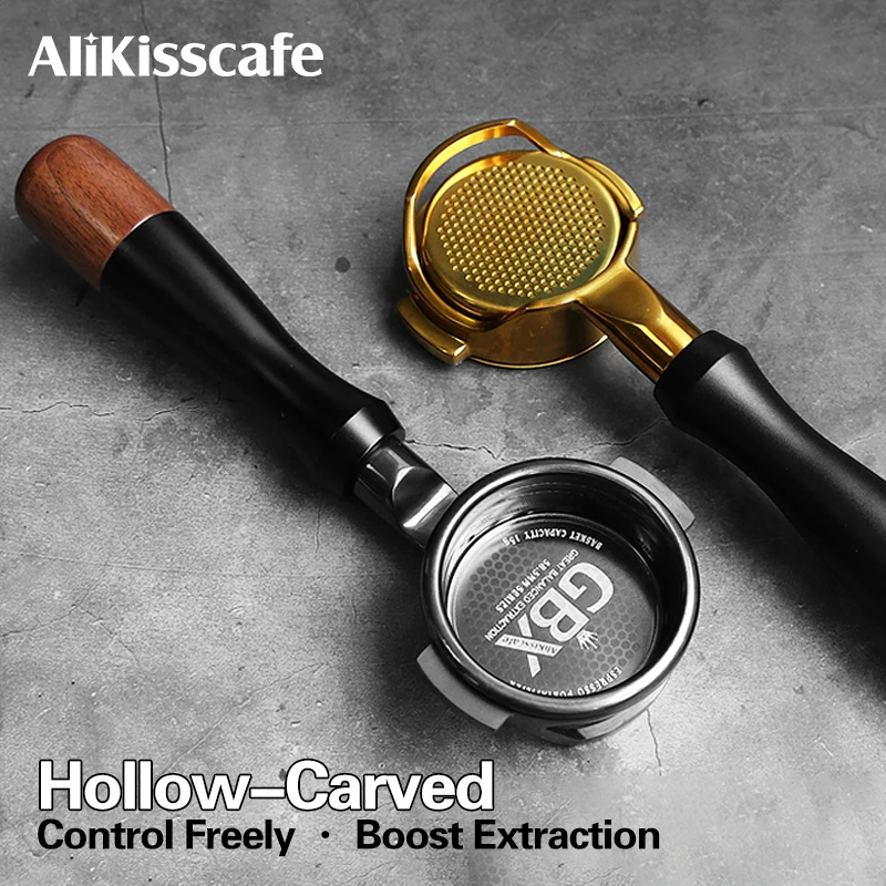 58MM Coffee Bottomless Portafilter Naked Precise Filter Basket for E61 Lelit Flair ECM Espresso Machine Accessories Barista Tool