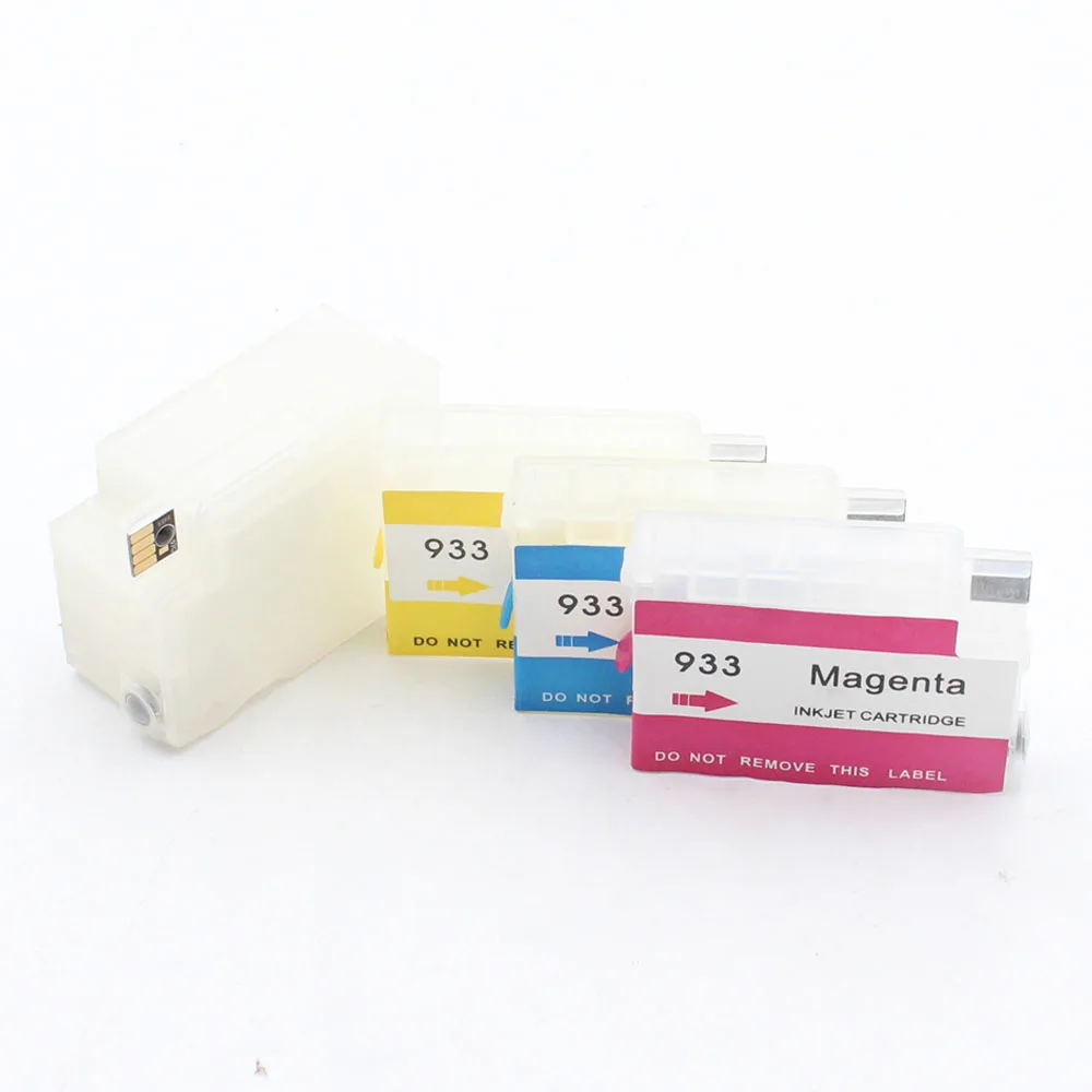 For HP 932 933 932XL 933XL Empty Refill Ink Cartridge With ARC Chip For HP Officejet 7110 7612 6700 6100 6600 7610 printer