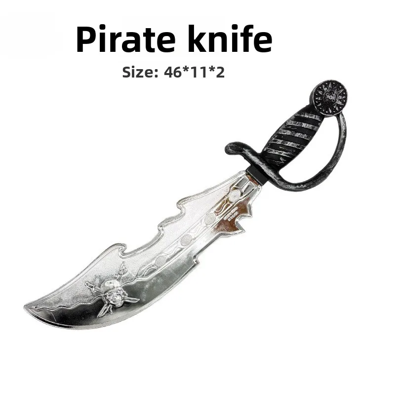 42cm/16.53in Nóż Piracki Zabawka z PU Model Rekwizyty Gadżety do Gier Cosplay Kolekcjonerski Halloween Kreatywna Dekoracja Prezent na Święta