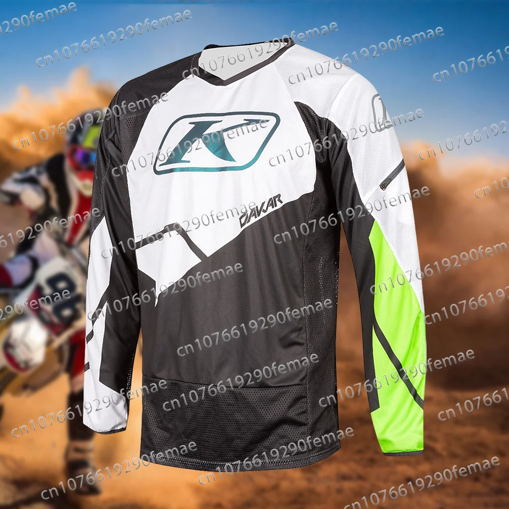 New Klim Off-Road Motorcycle, Mountain Bike, Stunt Downhill Sportswear, Daily Quick Drying Sweat Wicking Men\'s Top