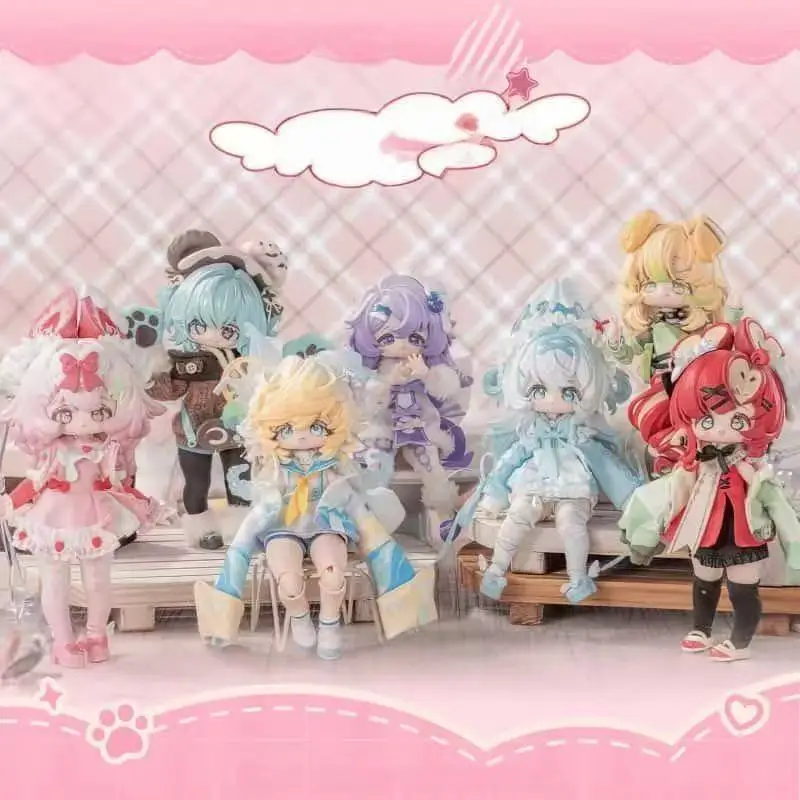 In Stock Authentic Neo Eden Toys Cute Sweetheart Series 12 Point Mjd Blind Box Movable Doll Ornament Gift Room Decoration Cute