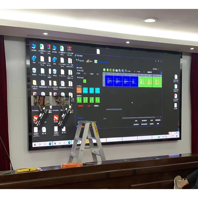 P2 Indoor Full Color LED Display Modules 128x128mm 1/32 Scan SMD1515 3in1 RGB LED Module Video Panel