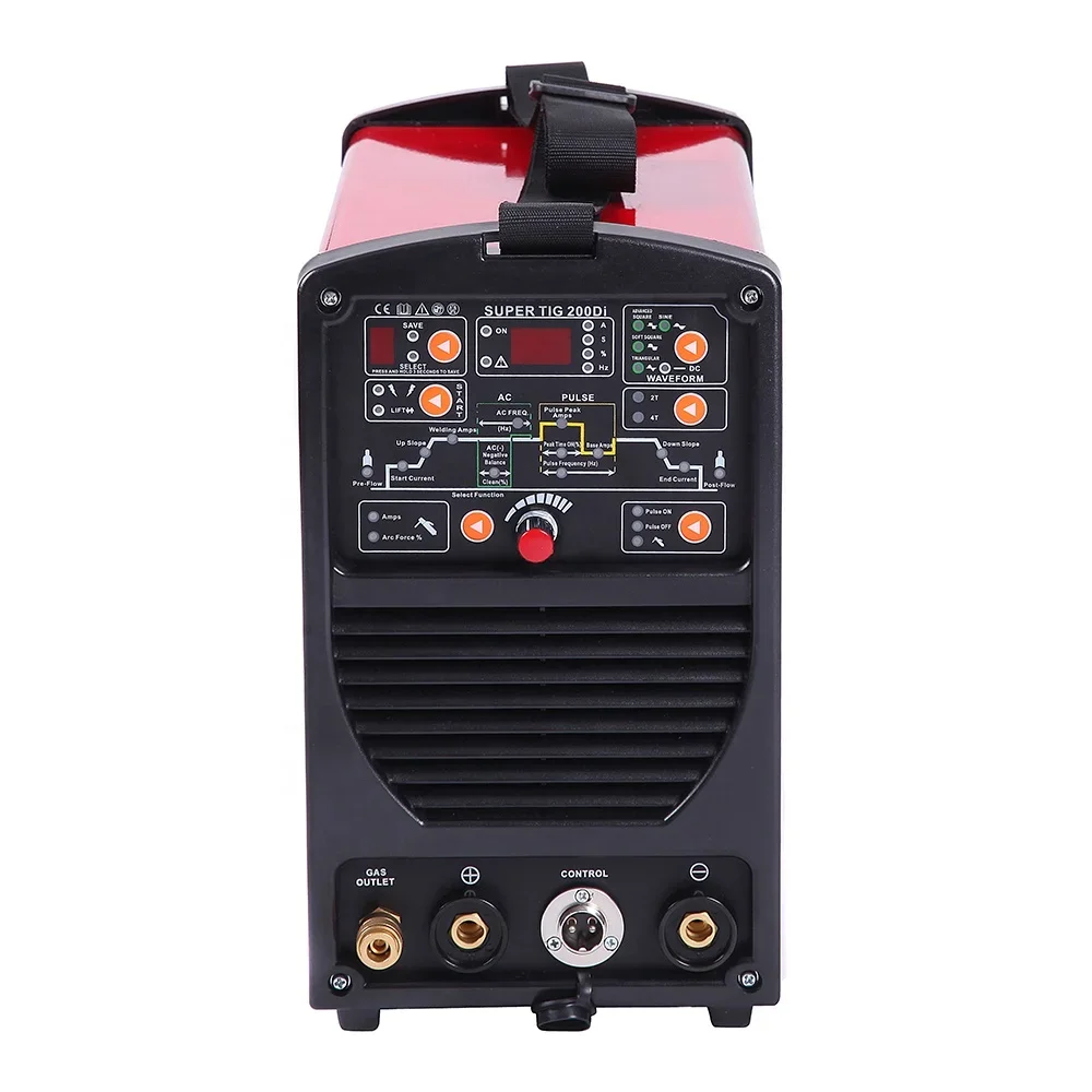 PORTABLE ALUMINUM WELDING MACHINE TIG AC DC 200A WELDER
