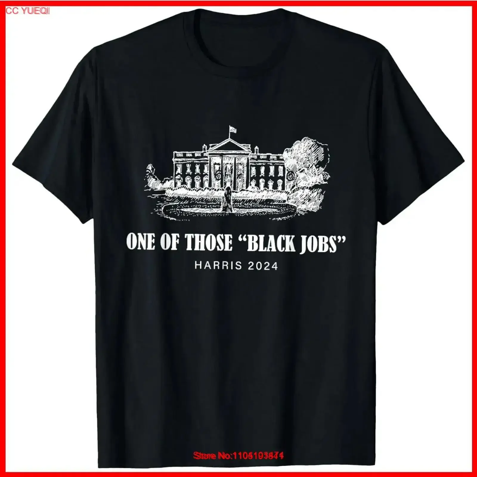One of Those Black Jobs Kamala Harris For President Cotton T Shirt S 5XL vintage Washed designer clothes Top For Everyday Wear