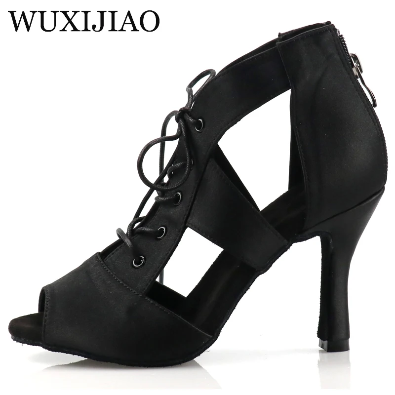 Women's Fashion Party Woman Sexy stilettos High Heels Latin Women Latin dance heels Boots shoes Breathable For Ballroom