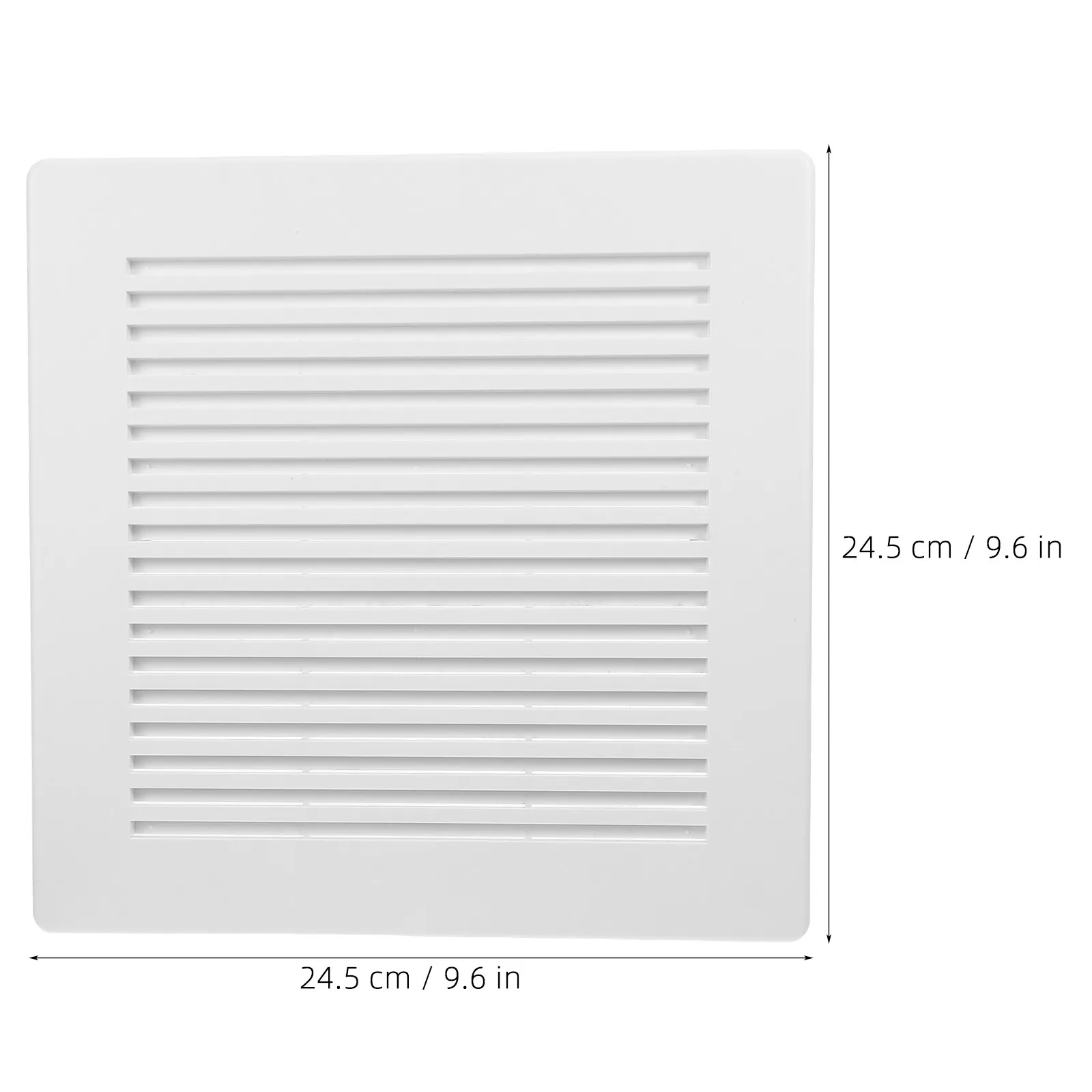 2 Pcs Bathroom Exhaust Fan Cover With Springs Air Return Vent Cover For Bathroom Ceiling Exhaust Replacement Register 9inch