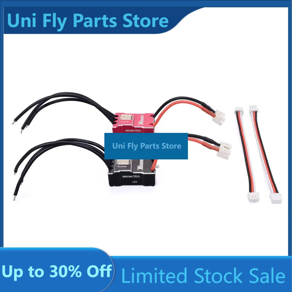 UniFly Rocket Mini 18A Brushless ESC Electric Speed Controller Programing Card For DRZ 1/24 1/28 1/32 RC Mini-Z Drift Car 1410 M
