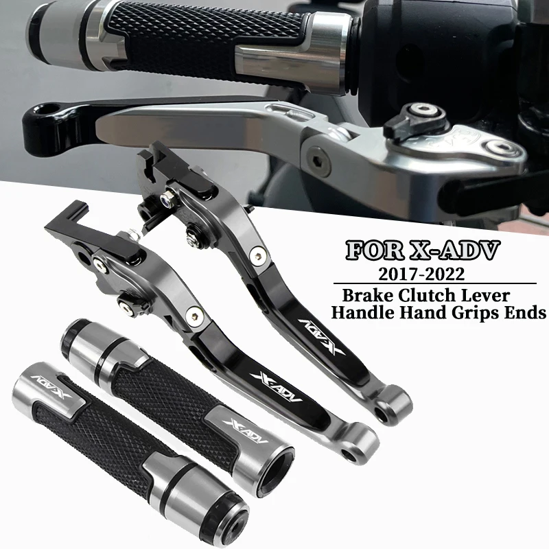 

Motorcycle Brake Clutch Lever Handle Hand Grips Ends For XADV 750 X-ADV X ADV 750 XADV750 2017 2018 2019 2020 2021 2022