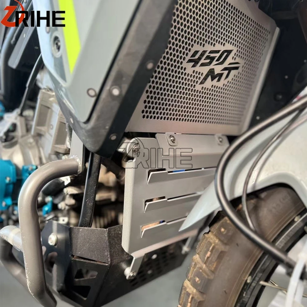 ل CFMOTO 450MT 450 MT 450 MT450 CF450MT 2024 2025 2026 دراجة نارية المبرد الحرس حماية غطاء المحرك حامي الملحقات