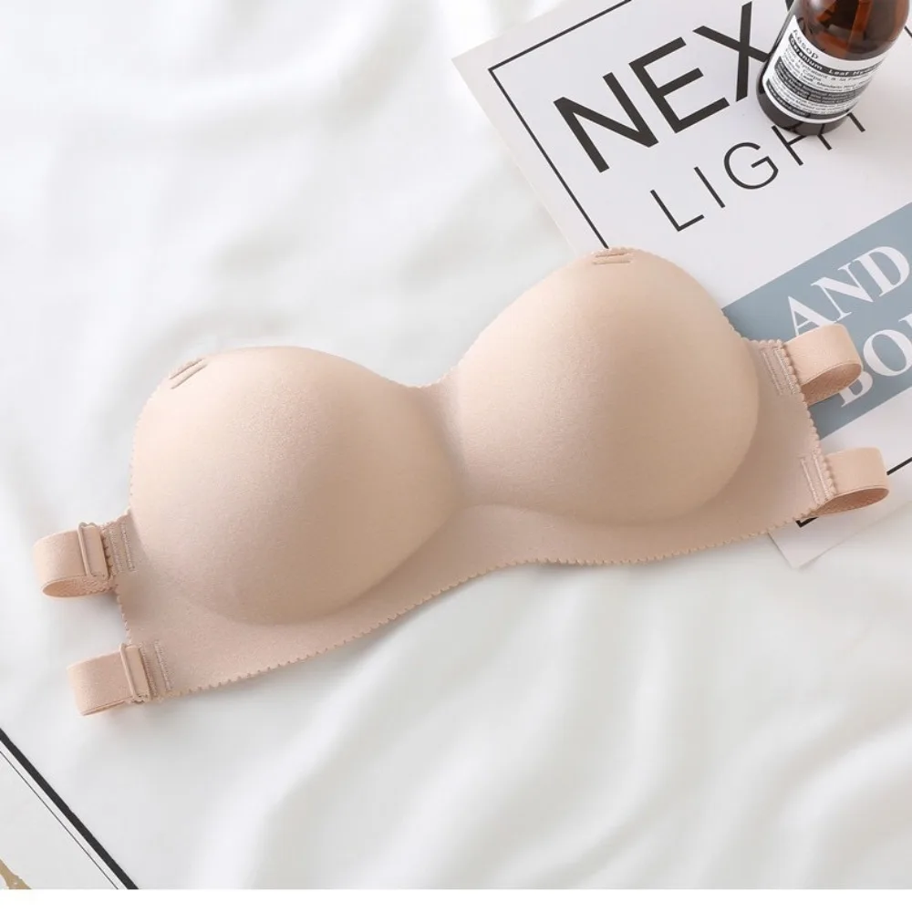 Sexy Push Up Strapless Bra Lightly Full Support Invisible Bra Non-Slip Lingerie Summer