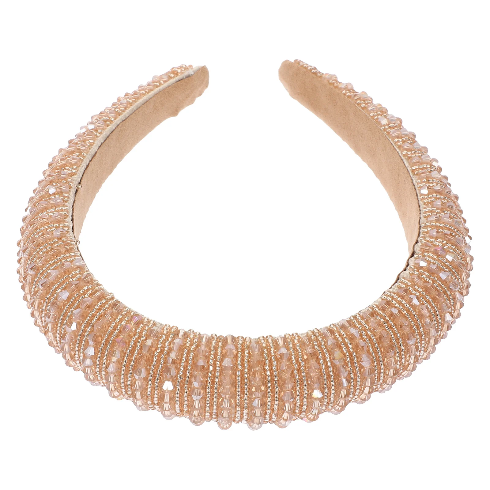 

Beaded Headband Elegant Delicate Hairband for Women Party Dressy Fashion Hairband Hair Decor Head Bands for Women