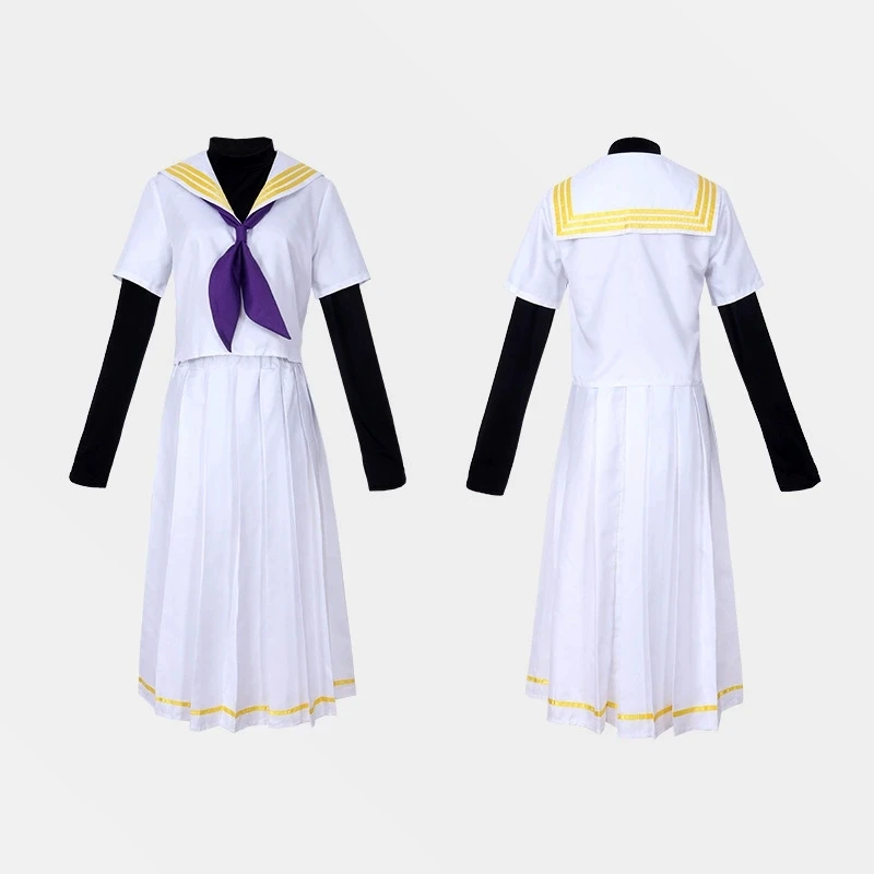 2025 anime azul arquivo yurizono seia iochi mari kozeki ii cosplay traje feminino menina kawaii vestido palco disfarce terno dia das bruxas
