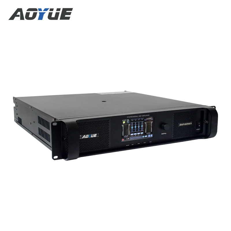 

DS-22Q Class Td Dsp 4.3" LED Touch Screen Amplifier Power Amplifier 4 Channel 2500 Watts