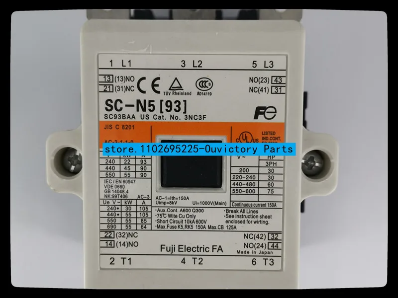 

SC-5N SC-6N SC7N SC-8N SC-10N SC-11N New original FUJI contactor