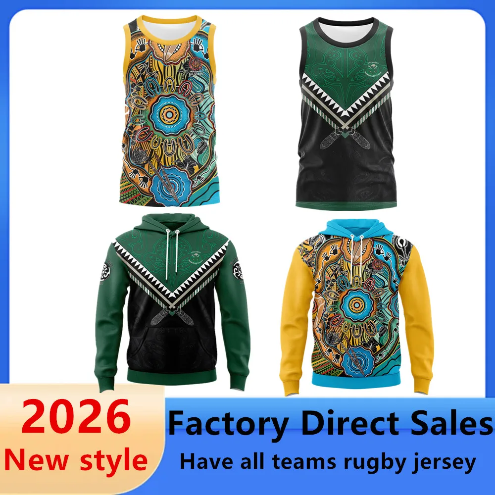 2026 2027 New Zealand MAORI ALL STARS Indigenous rugby vest jacket Hoodie t-shirt kids Woman man children rugby jersey