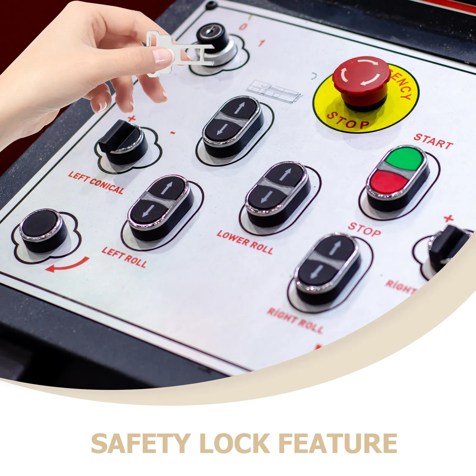 Industrial Safety Door Lock Switch Key Actuating Interlock for Cnc Router 3D Printer Garage Door Light Switch Machine Guard view 6