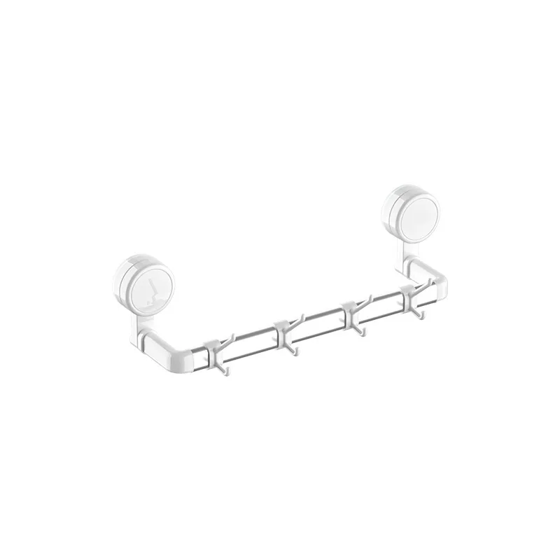Toilet towel rack No punching toilet Bathroom suction cup rack Wall-mounted towel rack Towel bar