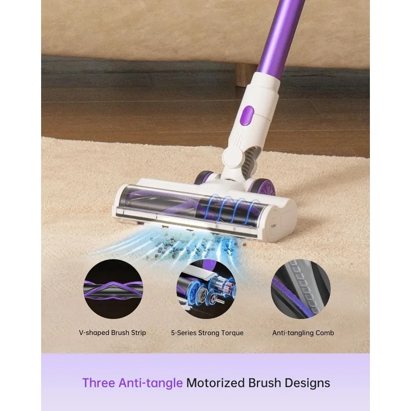 Bezprzewodowy odkurzacz do domu Lekki odkurzacz z odłączanym akumulatorem MAX