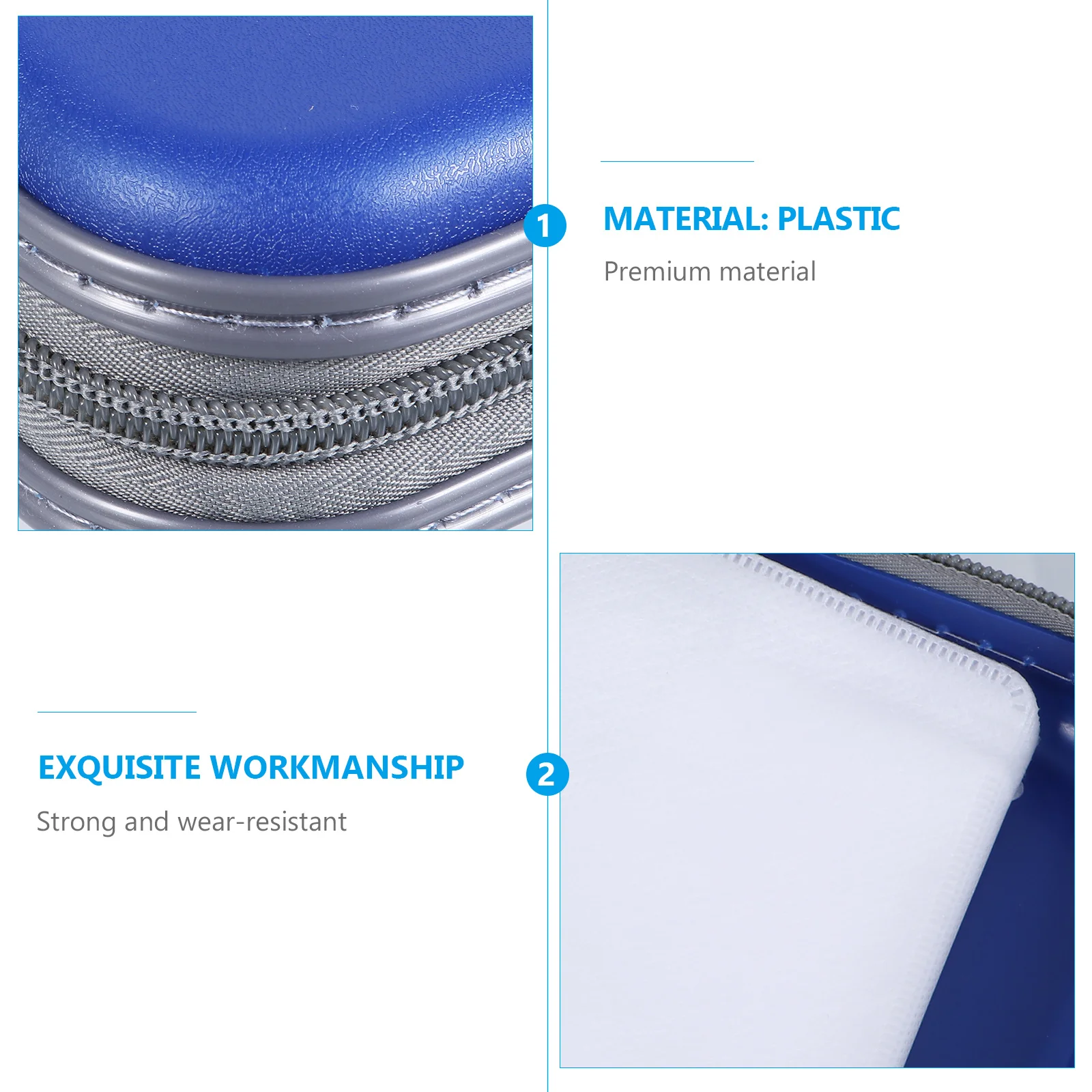 

40 Capacity Plastic Cd Storage Bag Zipper Closure Portable Large Capacity Disc Holder Car Home Dvd Organizer Protector Case