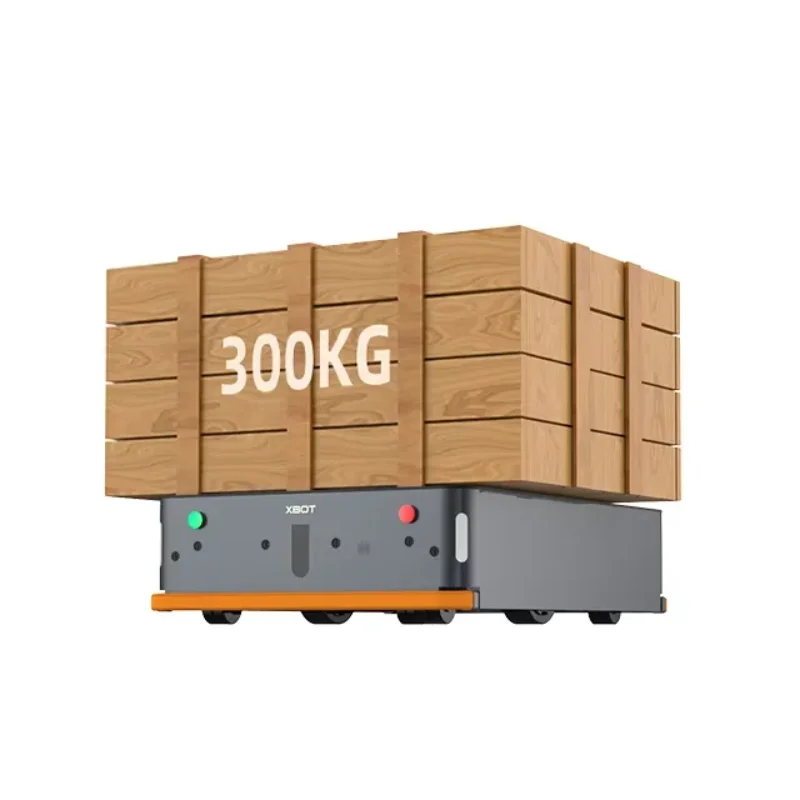 Aparisee-Ankunft Trem Inteligente Transporte Robô, Agv Max. Gestwindigkeit Einstellbar, Host App 300kg