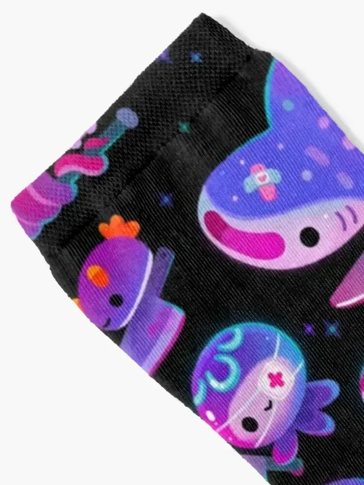 Stabby marine life Socks custom moving stockings compression Socks For Girls Men's