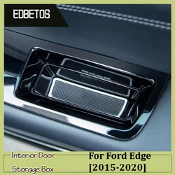 Suitable For Ford Edge 2015 2016 2017 2018 2019 2020 Door Handle Storage Box New For Ford Edge Armrest Box Edge Car Accessories