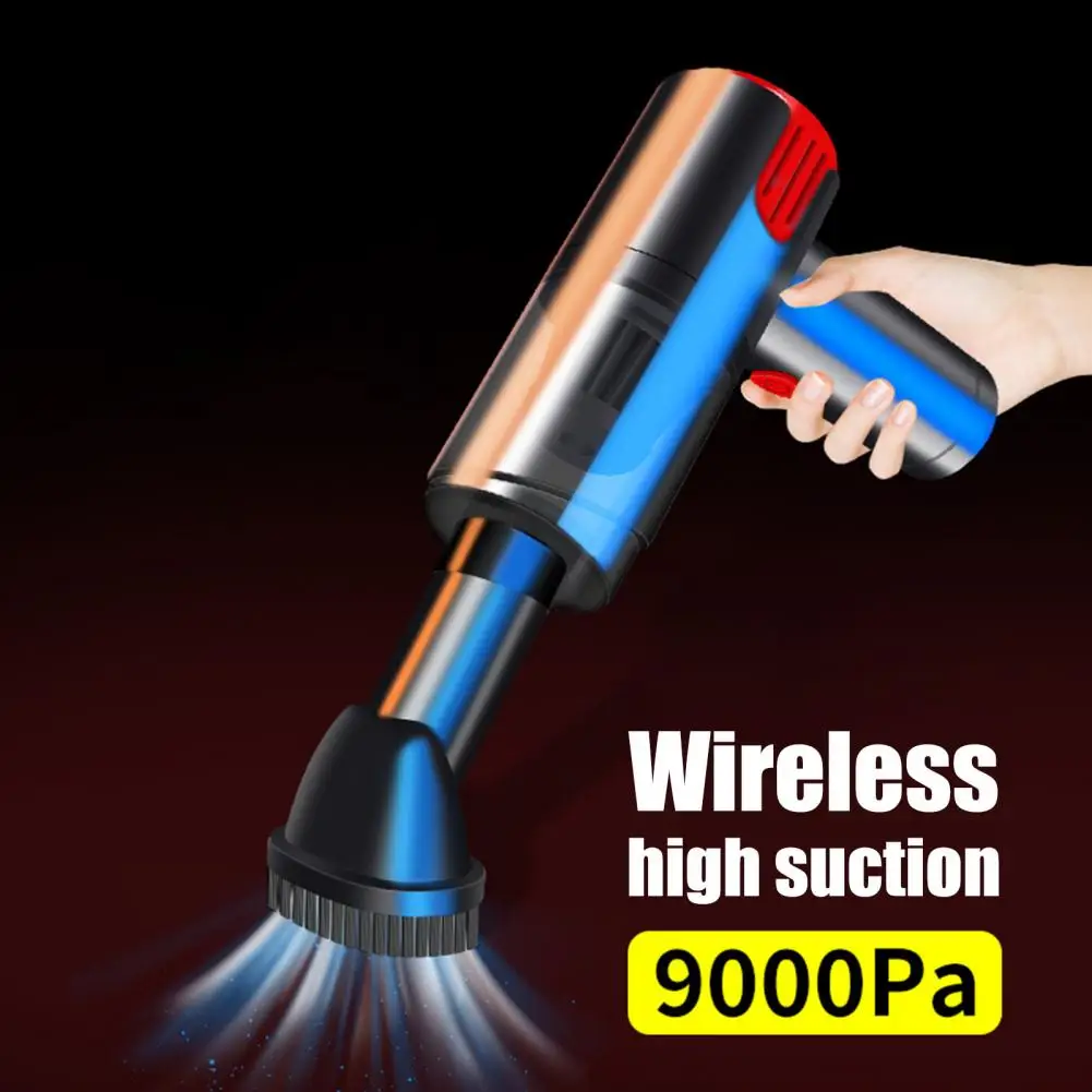 

120W Mini Car Vacuum Cleaner 9000Pa Wireless Vacuum Portable Handheld Auto Vacuum Cleaner For Car Home Cleaning Accessories