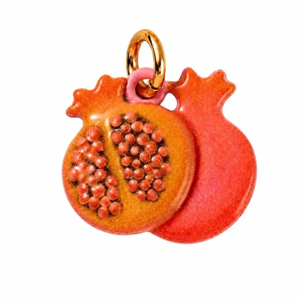 Copper Plated Enamel Pendant Charms Plated Finish Cartoon Animal Design Cartoon Animal Charms Pendant Style Enamel Coated