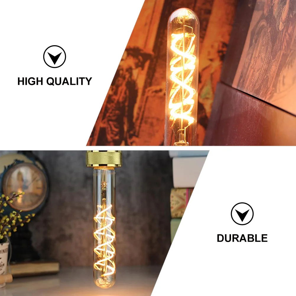 ضوء دافئ LED لمبة أنبوبية ريترو ستايل حماية العين سهلة التركيب وإزالة الخدمة الطويلة في الحياة الإضاءة الزخرفية