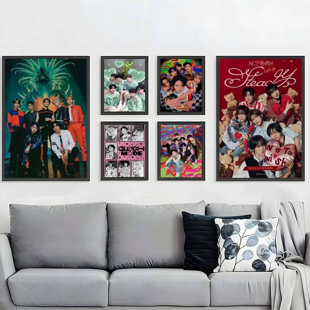 band N-NCT Poster HD Waterproof Self-Adhesive Wall Art – Multi-Scene Use, Top Gift Pick