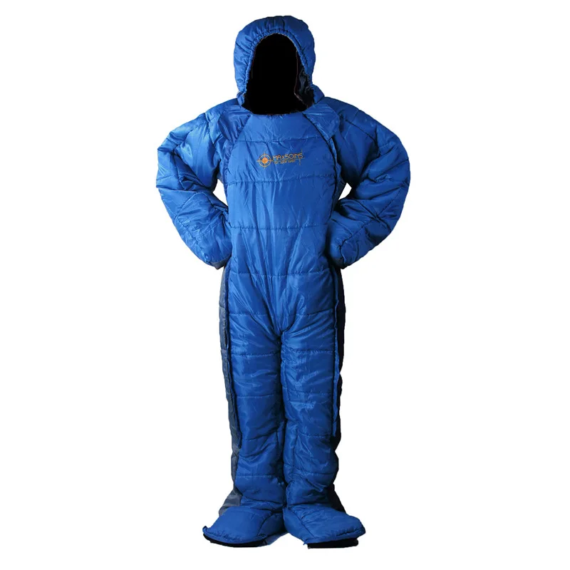 Humanoid  Human Sleeping Bag Walking Sleeping Bag Camping Accompanying Sleeping Bag Warm Outdoor Mummy