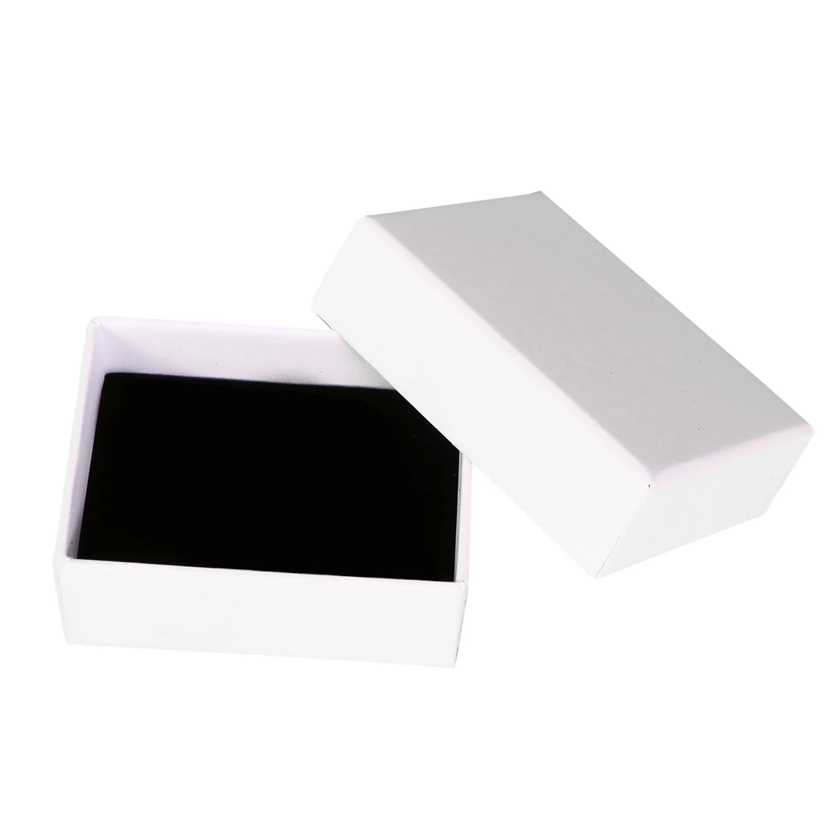 

10 Pcs Jewelry Storage Box Ring Case Earring Kraft Paper Durable Compact Protective Boxes for Rings Earrings Gifts