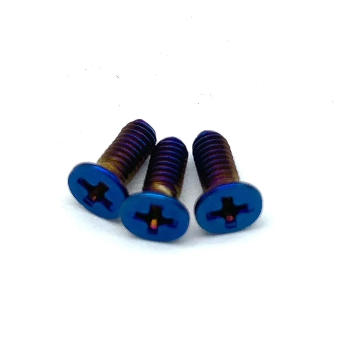 304 Stainless Steel Phillips Countersunk Screw M4*12mm Burned Titanium Finish for Motorcycle Brake Master Cylinder Cover