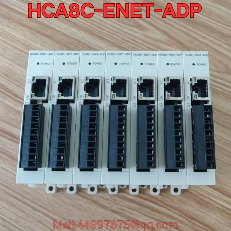 Second-hand HCA8C-ENET-ADP PLC module functional test is normal The latest price in 2026