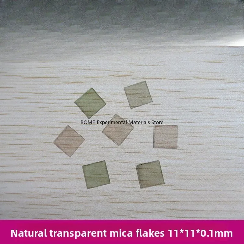 

Natural Non-Porous Mica Sheet High Transparency Heat Resistant Insulating Mica Sheet 11110.07 0.1mm Mica Gasket