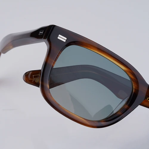 Alta calidad Lemtosh KLUTZ rectángulo Retro Vingtage diseño de acetato gafas de sol para hombre mujer moda al aire libre gafas de sol de marca de lujo