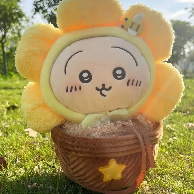 

Chiikawa Usagi Sunflower Plush Toy Cute Potted Stuffed Doll Soft Kawaii Bunny Perfect Gift for Fans & Kids Home Decor Pillow