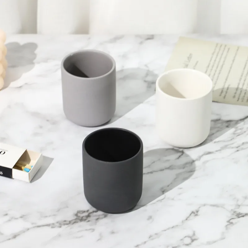

150ml Ceramic Candle Empty Cup Home Decoration Candle Holder Decoration DIY Aromatherapy Cup